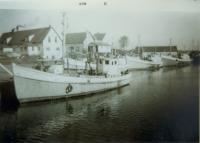 Fishing- Boats at the Harbour Wharf