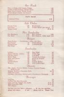 Bonnie Brae Menu