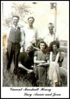 Vincent, Marshall, Henry, Lucy, Annie and Jean
