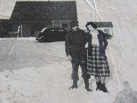 Edna Gallant and Friend
