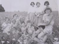 Rustico Children on a Picnic